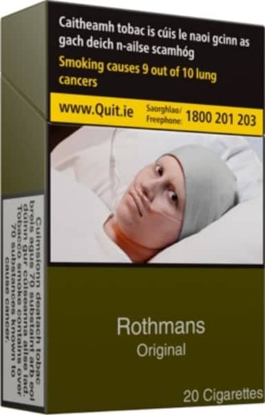 10 Rothmans Rothmans King Size Original – 20's (Case of 10)